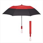 HH4133 46 Arc Color Top Folding Umbrella With Custom Imprint